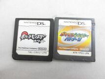 【同梱可】中古品 ゲーム ニンテンドーDS/3DS ソフト ポケットモンスター 銀 ソウルシルバー X ホワイト 他 5点 グッ_画像3