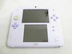 【同梱可】中古品 ゲーム ニンテンドー2DS 本体 FTR-001 ラベンダー 動作品 本体のみ