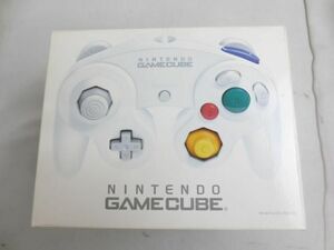 【同梱可】中古品 ゲーム ゲームキューブ アクセサリ-・周辺機器 コントローラー DOL-003 ホワイト 箱あり