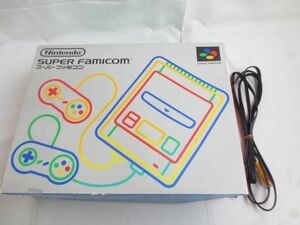 【同梱可】中古品 ゲーム スーパーファミコン 本体 SHVC-001 動作品 周辺機器 箱あり