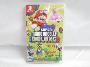 【同梱可】中古品 ゲーム Nintendo switch ニンテンドースイッチ ソフト NewスーパーマリオブラザーズU デラックス