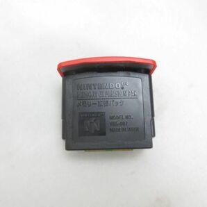 【同梱可】中古品 ゲーム NINTENDO 64 本体 NUS-001 動作品 NUS-007 メモリー拡張パック 等 グッズセットの画像6