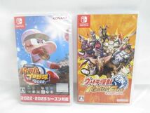 【同梱可】良品 ゲーム Nintendo switch ニンテンドースイッチ ソフト パワフルプロ野球 2022 ウルトラ怪獣 モンスタ_画像1