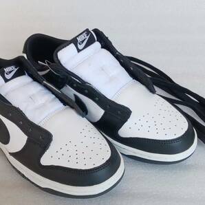 26.5cm 新品未使用 NIKE DUNK LOW RETRO WHITE/BLACK PANDA ナイキ ダンク パンダの画像3