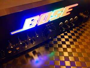 BOSE4702Ⅲメンテナンス承ります。ロゴランプLED調光6色から選択、コンデンサーリレー交換、各部接点クリーニング等々