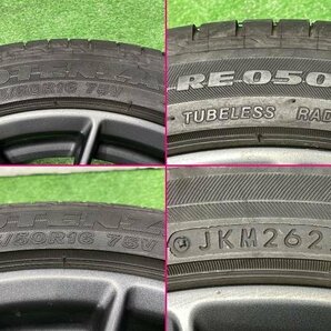 コペン GRスポーツ 純正BBS 鍛造 PCD100-4穴 4.5J ＋45 BS ポテンザ RE050A 165/50R16の画像10