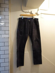 DENIM BY VANQUISH & FRAGMENT (デニムバイヴァンキッシュアンドフラグメント）ダメージ加工　コーデュロイ　パンツ　VFP1035 サイズ36