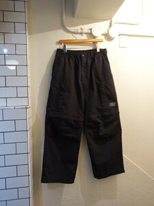 GU× UNDERCOVER パンツ 24ＳＳ　パンツ　2WAY ヘリクルーパンツ　サイズＬ 黒