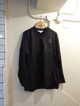 Y-3 ワイスリー カットソー　ロングTシャツ　定価24200円　HM5038-APPA22 Y3-A22-0000-100 U LOGO LS TEE サイズＬ_画像1