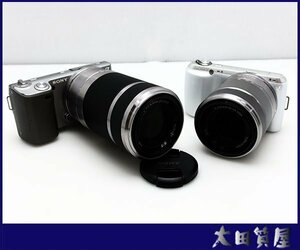 112)質屋★SONY α NEX-C3 / α NEX 5 / E 18-55 3.5-5.6 （SEL1855） 撮影OK ジャンク扱い★１円～売切り