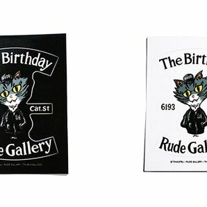 ルードギャラリー The Birthday トートバッグ ステッカー セット TONKATSU CAT TOTE BAG TONKATSU CAT STICKERの画像3