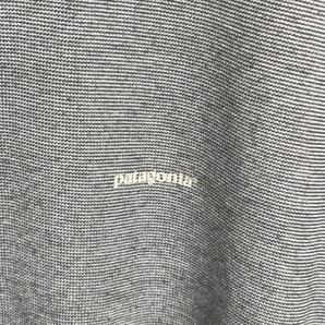 M27 パタゴニア XL アメリカ古着 メキシコ製 ポリエステル100% 長袖Tシャツ グレー patagonia CAPILENE 2 メンズの画像7