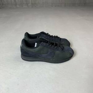 NIKE ナイキ CORTEZ PRM コルテッツ 24.5 トリプルブラック スニーカー FJ5465-010 FJ5465 010 BLACK 黒 プレミアム TRIPLE ブラック クロ