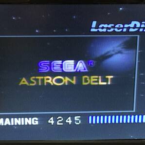 見本盤中古LD 三角帯付き レーザーディスク palcom ASTRON BELT アストロン・ベルト PG001-12SG ゲーム MSX パイオニアの画像4