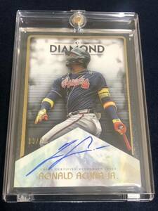 25枚限定！ジャージナンバー！2023 Topps Diamond Icons Ronald Acuna Jr. 直筆サインカード 13/25 アクーニャジュニア auto