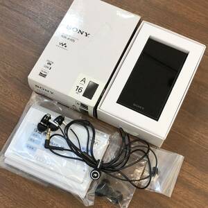 【ウォークマン】SONY/ソニー/WALKMAN/デジタルメディアプレーヤー/Aシリーズ/ハイレゾ/ブラック/動作確認済