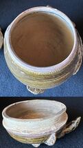古美術　褐釉鳥形蓋壺 高さ:約19cmアジア 古陶磁 古美術 骨董　_画像5
