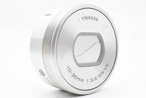 ニコン Nikon 1 Nikkor VR 10-30mm F/3.5-5.6 標準レンズ シルバー [美品] #2078965_画像3