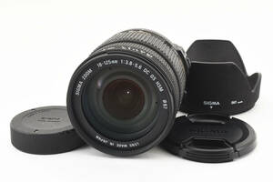 シグマ Sigma DC 18-125mm F/3.8-5.6 DC OS HSM ニコン用 ズームレンズ [美品] #2086010