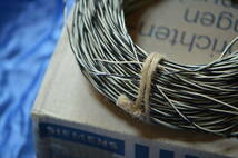 ☆☆☆レア 60'S SIEMENS　２２AWG　Twin 　Cable 　白黒　m・400円☆☆☆_画像2