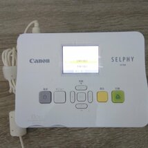 2624 【通電確認済】 Canon キャノン コンパクト フォトプリンター SELPHY CP780 セルフィー 付属品あり_画像2