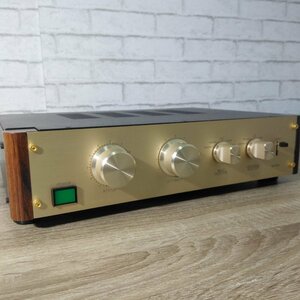 2759 [ electrification only verification settled ] original work amplifier TANGO trance 2 piece Electron Tube vacuum tube 2 piece attached Gold × wood feeling of luxury equipped 