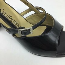 1508 Yves Saint Laurent イヴサンローラン サンダル 351/2 レザー ストラップ YSL レディース 箱付 靴 シューズ_画像6