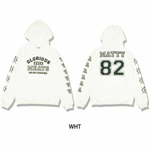 【完売品】RVCA × MATTY MATHESON パーカー　M　白 ルーカ　新品未使用　定価11,000円