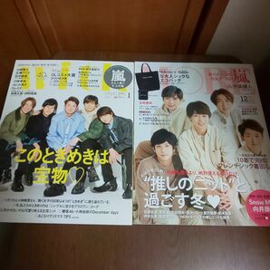 嵐 表紙 雑誌 MORE2020年12月号&with2021年1月号 ２冊セット