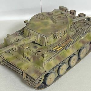 タミヤ　1/48 ドイツ 重戦車　ティーガー1 初期生産型　完成品　塗装済　タイガー　プラモデル　