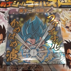 最新！ドラゴンボール 超戦士シールウエハース超 第9弾　天下一の伝説 超9-07　GR　ベジット