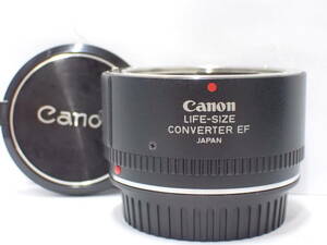 KK910　キヤノン ライフサイズコンバーターEF　Canon LIFE-SIZE CONVERTER EF　カメラレンズ　マクロ　中古品