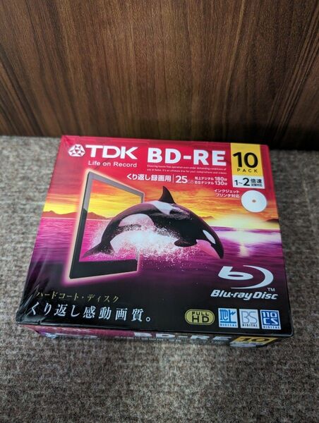 TDK BD-RE ブルーレイディスク くり返し録画用 10枚