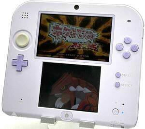 【準美品】Nintendo 2DS 任天堂 ニンテンドー2DS ラベンダー FTR-001