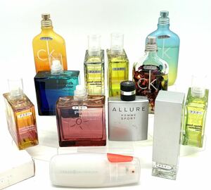 香水12点 まとめ CHANEL CalvinKlein PaulSmith sunshine テスター シャネル ポールスミス 他 フレグランス