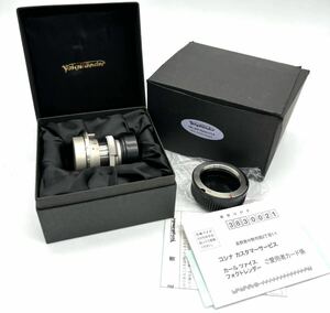 【美品】Voigtlander フォクトレンダー HELIAR 50mm F3.5 10th Anniversary ライカ 