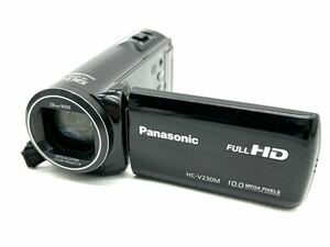 【美品】Panasonic FULLHD デジタルビデオカメラ HC-V230M 10.0MEGA PIXELS 90x iA ZOOM 