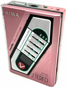 AIWA ステレオカセットプレーヤー HS-G50 CassetteBoy / 4BAND GRAPHIC EQUALIZER 