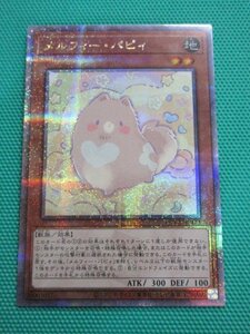 《遊戯王》　QCCU-JP173　25thシークレット　メルフィー・パピィ　③-1