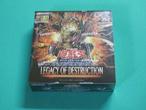 遊戯王　LEGACY OF DESTRUCTION　1BOX　初回生産版　未開封　①-1