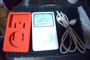 ◆◆　新規HDDと新品バッテリーに交換　早い者勝ちiPod classic 第5世代 40GB A1136　美品 ◆◆動作ＹｏｕＴｕｂｅアップ済み！