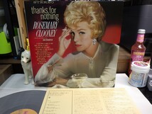 ZK2｜盤面新品同様！【 LP / WARNER JP 】Rosemary Clooney／ローズマリー・クルーニー「サンクスフォーナッシング」_画像1