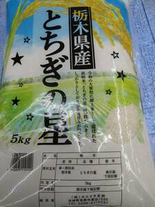 栃木県産　とちぎの星　令和5年産　5kg　複数可