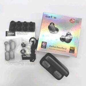 ★【在庫処分価格】EarFun Free Pro 3 ANC機能ワイヤレスイヤホン 超軽量設計イヤホン(ブラウンブラック)☆T03-429a