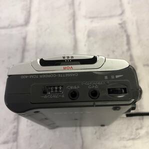 ☆【カセットコーダー】SONY ソニー カセットコーダー TCM-400 C TCC レトロ 昭和☆T03-361Dの画像4