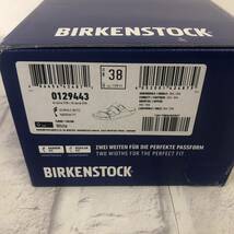 ★【サンダル】BIRKENSTOCK ビルケンシュトック アリゾナ EVA レディース ホワイト 24.5cm 訳有☆T03-677ｐ_画像8