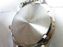SEIKO/セイコー　SOLAR　ソーラー腕時計　V158-0BA0　USED/稼働中_画像3