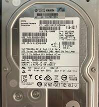 K6032563 HP 4TB SAS 7.2K 3.5インチ G8マウンタ HDD 2点【中古動作品】_画像4