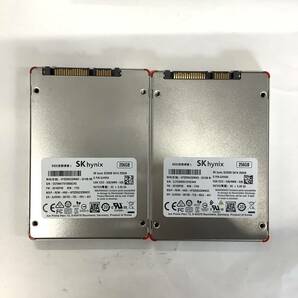 K60319183 SK hynix SATA 256GB 2.5インチ SSD 2点【中古動作品】の画像1