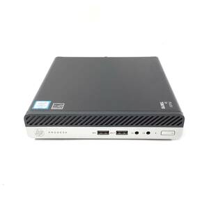 K6032269 HP ProDesk 400 G4 DM PC (Japan) 1点【通電OK、AC欠品】